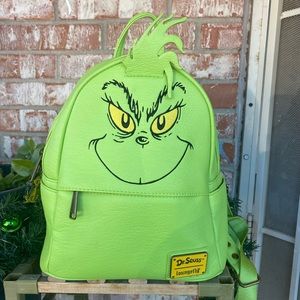 Loungefly mini backpack grinch
